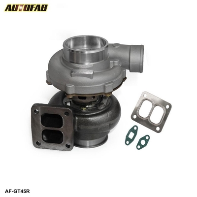 AUTOFAB - GT45R Turbocharger AS REQUIRED .70 Rear AS REQUIRED Twin 1.00 T4 Scroll 4&quot; V-Band Oil Cooler AF-GT45R OEM Standard